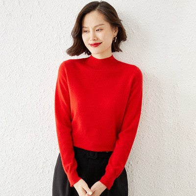Half-neck base top for ladies