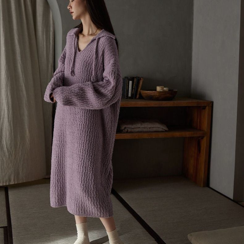 Half Velvet Nightgown
