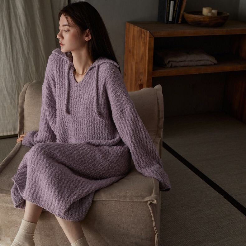 Half Velvet Nightgown