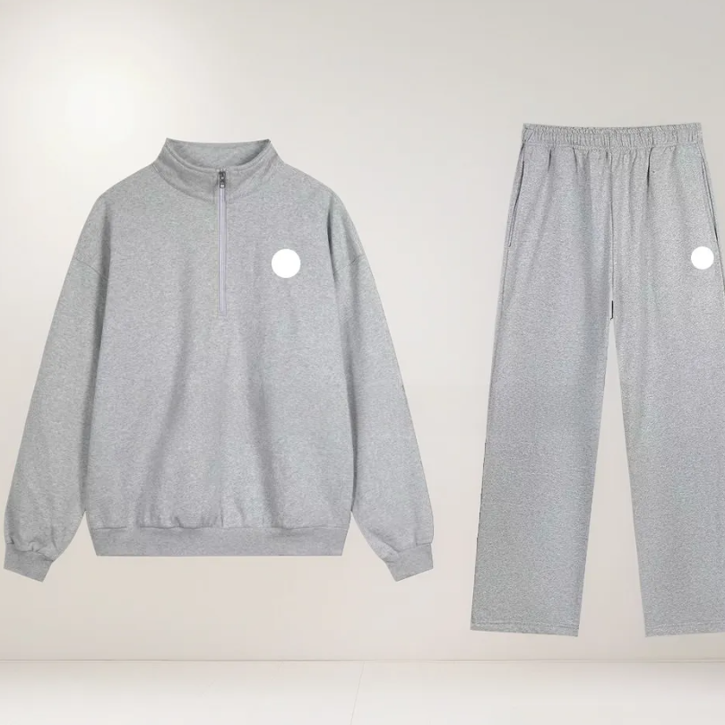 Half Zip Sweatshirt Jogger