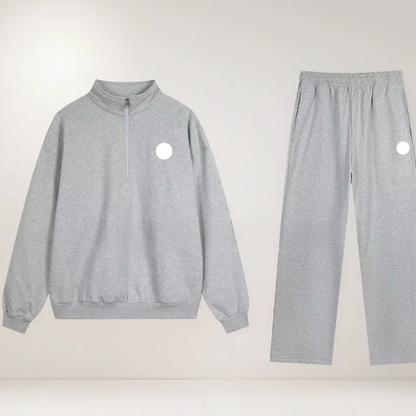 Half Zip Sweatshirt Jogger