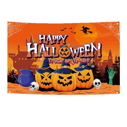 Halloween Banner Background Cloth