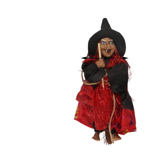 Halloween bar vintage witch ornaments broom haunted