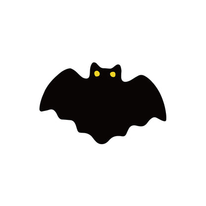 Halloween Bat-Shaped Soft Absorbent Rug