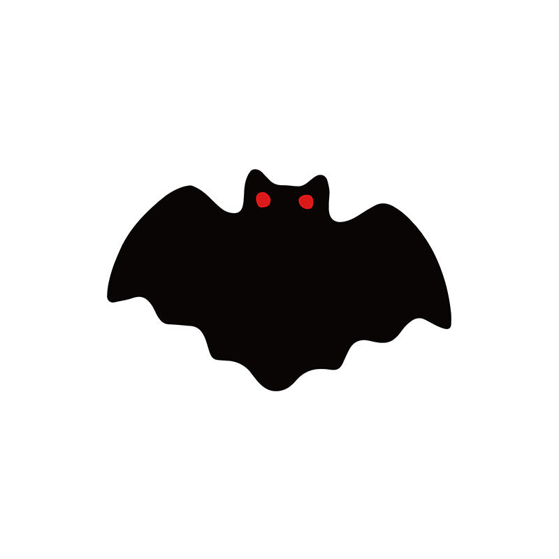 Halloween Bat-Shaped Soft Absorbent Rug