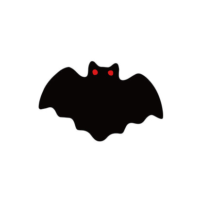 Halloween Bat-Shaped Soft Absorbent Rug
