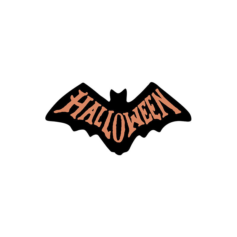 Halloween Bat-Shaped Soft Absorbent Rug