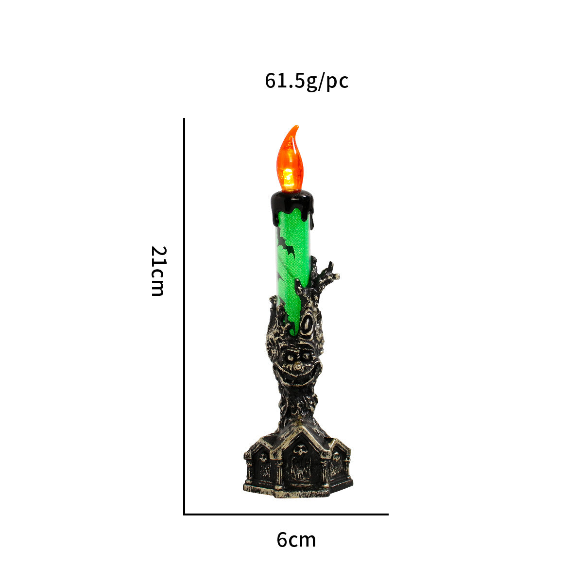 Halloween Candle Lamp