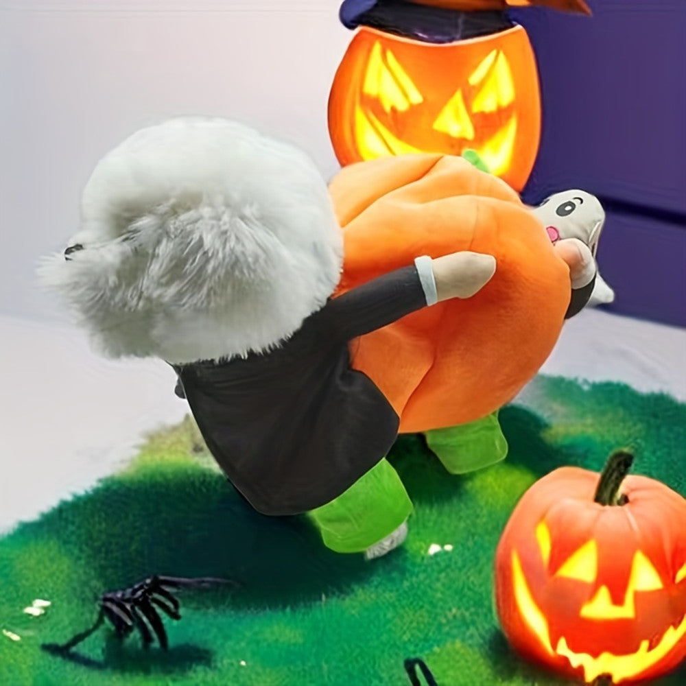 Halloween Christmas Pet Dog Costume Pumpkin