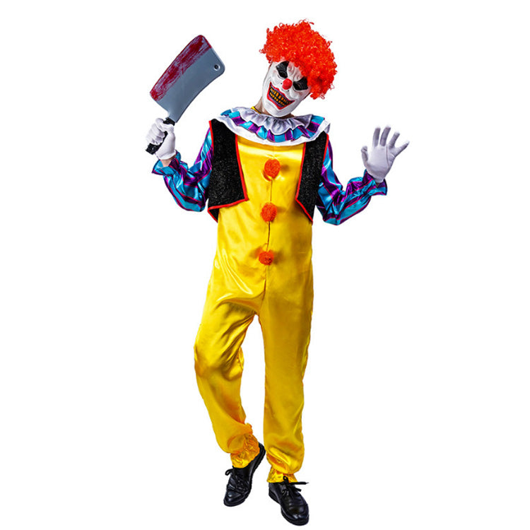 Halloween Clown Costume for Cosplay and Stage Performance