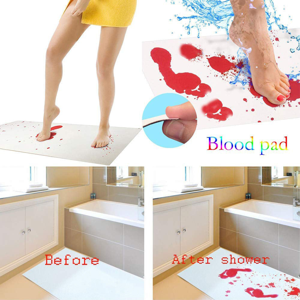 Halloween color-changing carpet spoof props