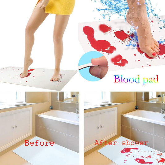 Halloween color-changing carpet spoof props