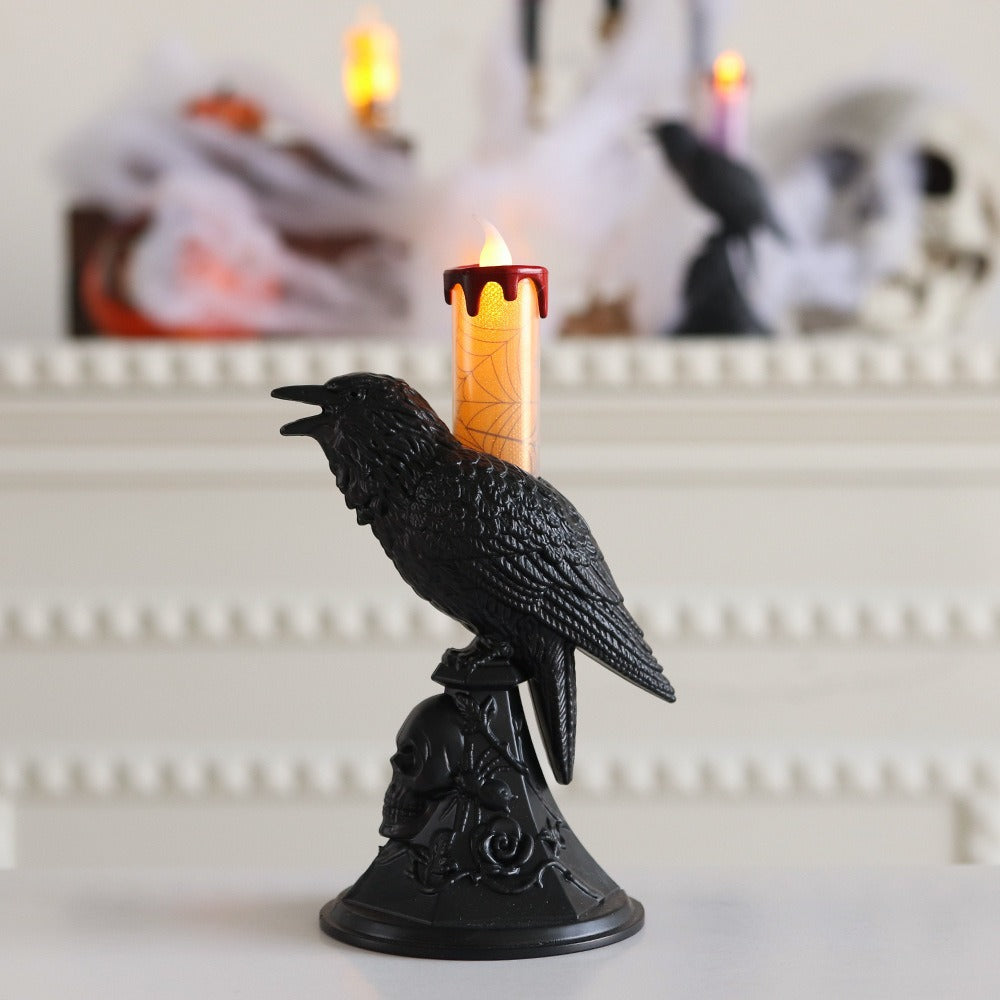 Halloween Crow LED Electronic Candle