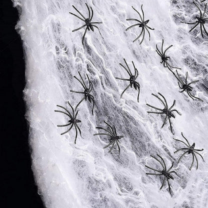 Halloween Decoration Luminous Spider Cotton
