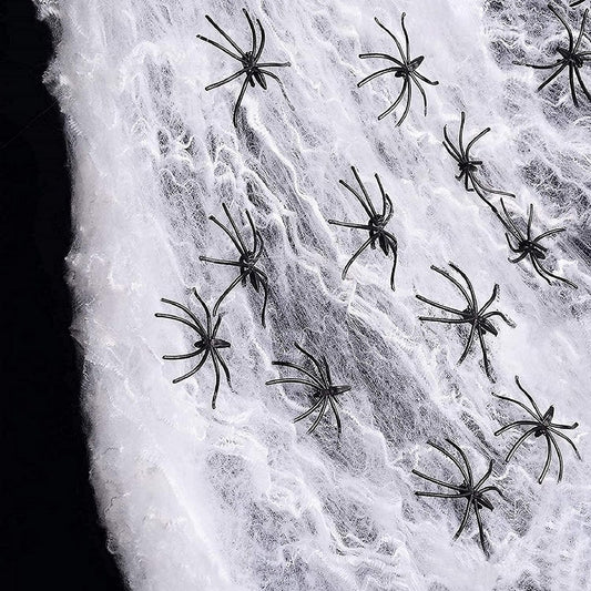 Halloween Decoration Luminous Spider Cotton