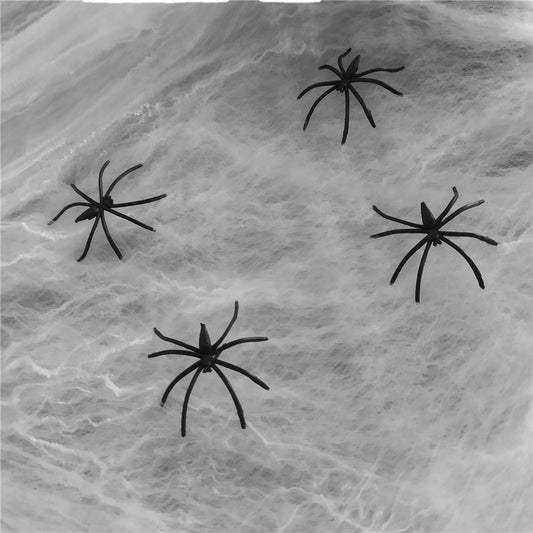 Halloween Decoration Luminous Spider Cotton