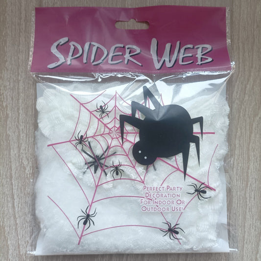 Halloween Decoration Luminous Spider Cotton