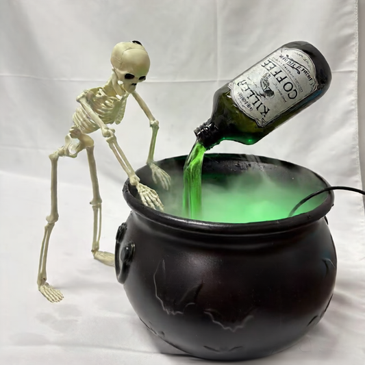 Halloween Decoration with Magic Floating Potion Bottle