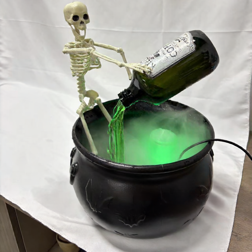 Halloween Decoration with Magic Floating Potion Bottle