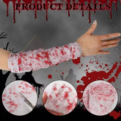 Halloween decorative blood gauze