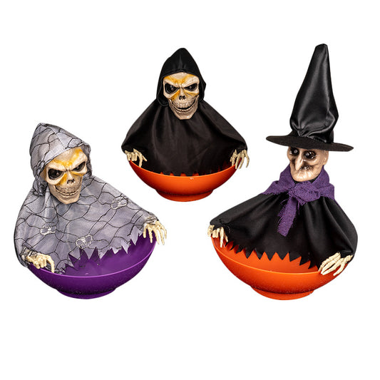 Halloween electric fruit platter Ghost party props