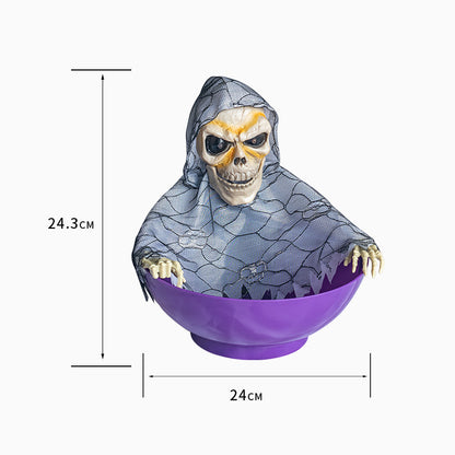Halloween electric fruit platter Ghost party props