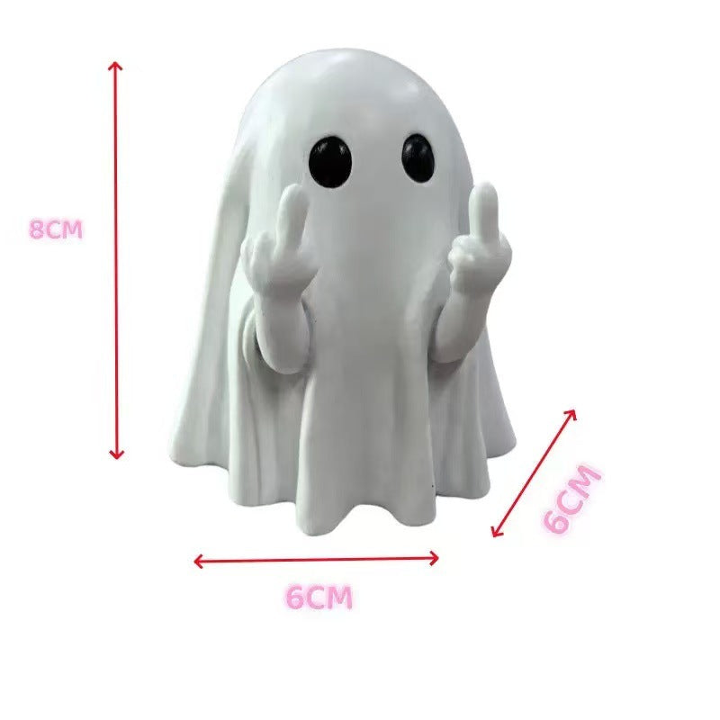 Halloween Ghost Resin Ornaments