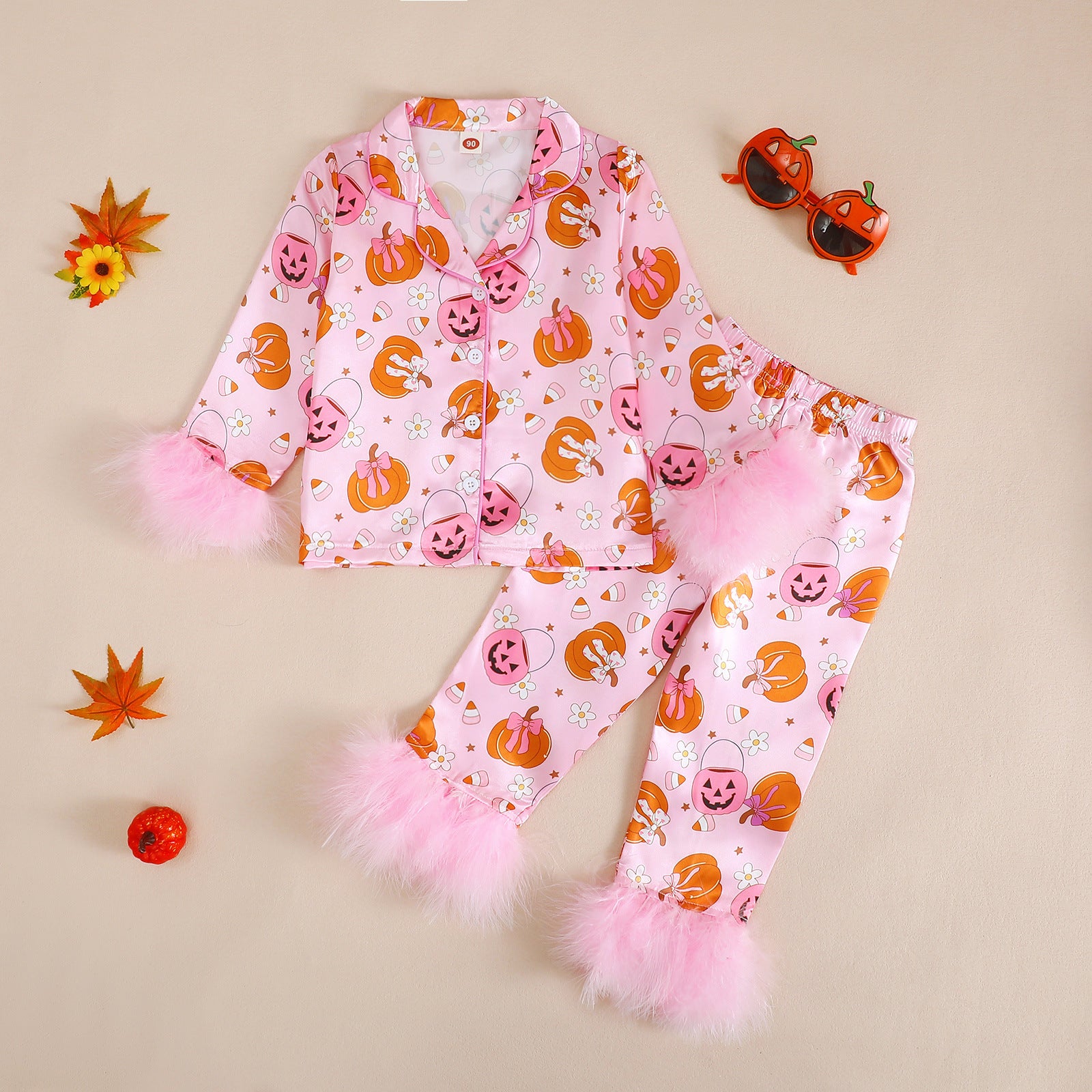 Halloween Girls' pajamas set