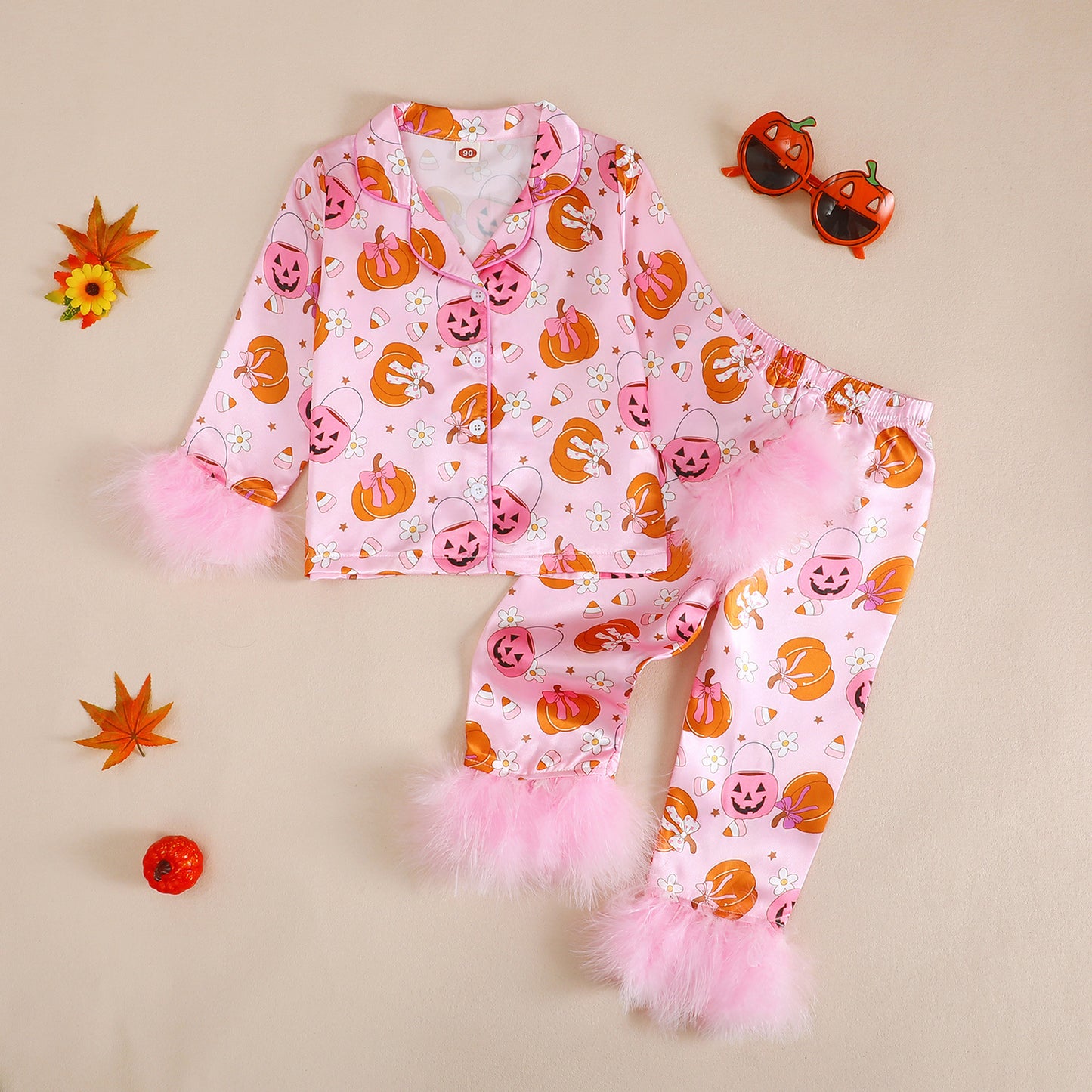 Halloween Girls' pajamas set