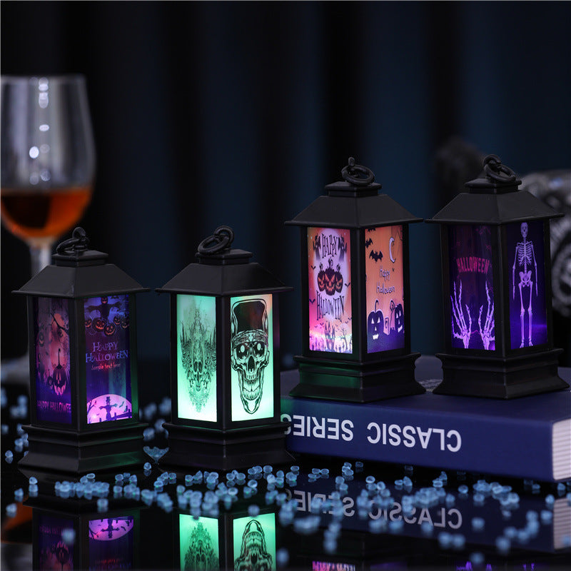 Halloween Glowing Oil Lamp