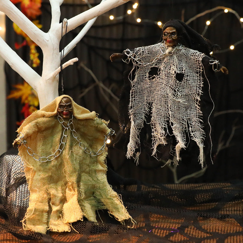 Halloween Glowing Skeleton Hanging Ghost