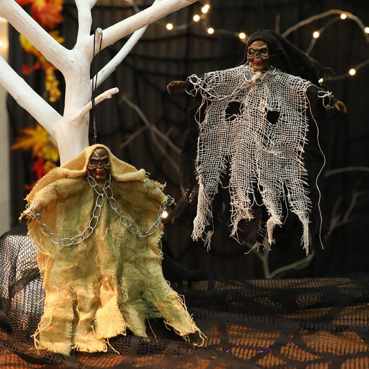Halloween Glowing Skeleton Hanging Ghost