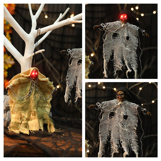 Halloween Glowing Skeleton Hanging Ghost
