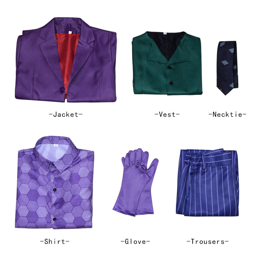 Halloween Joker Cosplay Suit