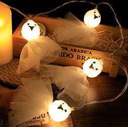 Halloween LED String Lights with Pumpkin Skull Ghost Designs
