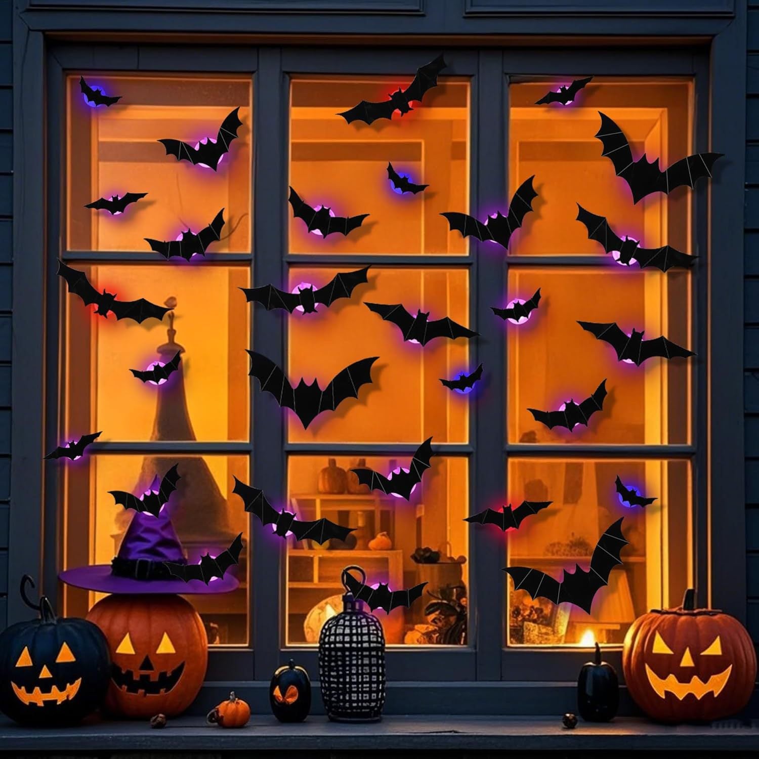 Halloween night bat