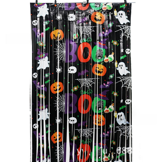 Halloween Party Decoration Rain Silk Curtain