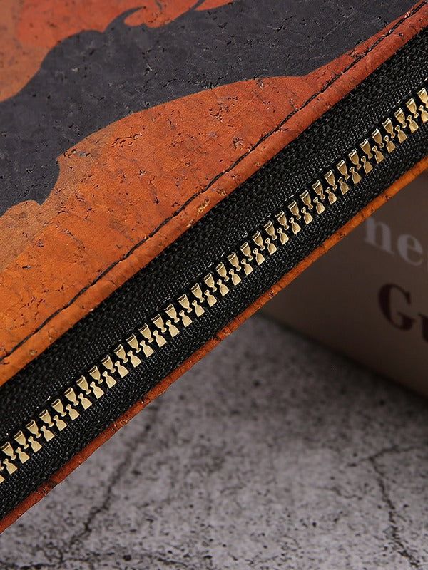 Halloween Pattern Zipper Wallet