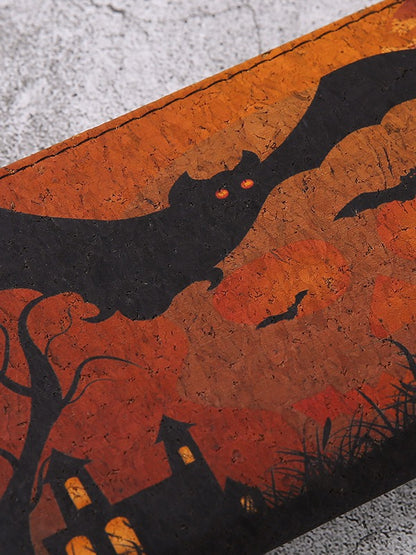 Halloween Pattern Zipper Wallet