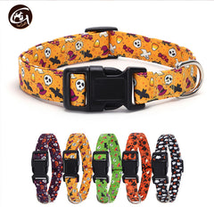 Orange pumpkin collar