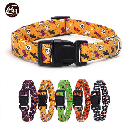 Halloween pet collar