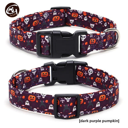 Halloween pet collar