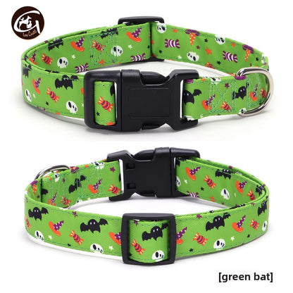 Halloween pet collar