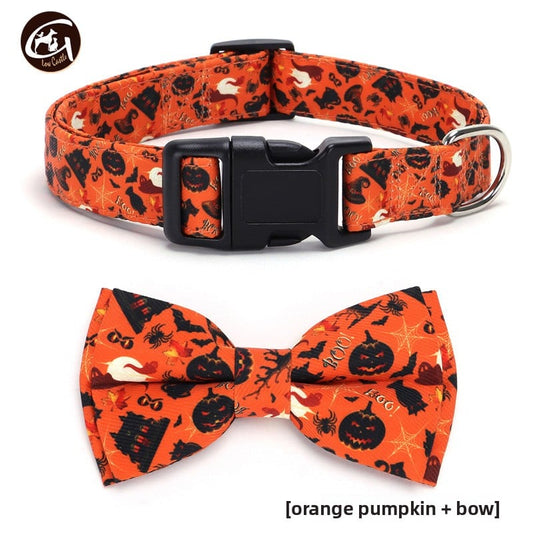 Halloween pet collar