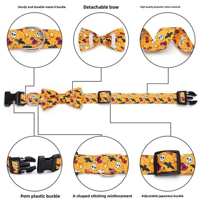 Halloween pet collar