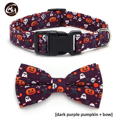 Halloween pet collar
