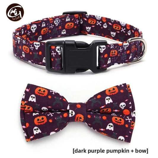 Halloween pet collar