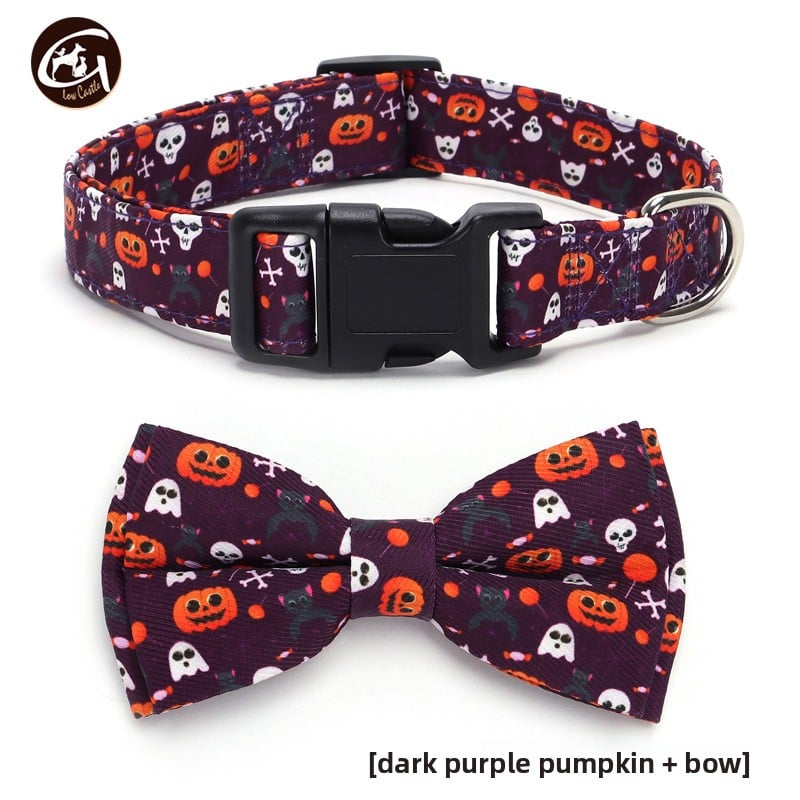 Halloween pet collar