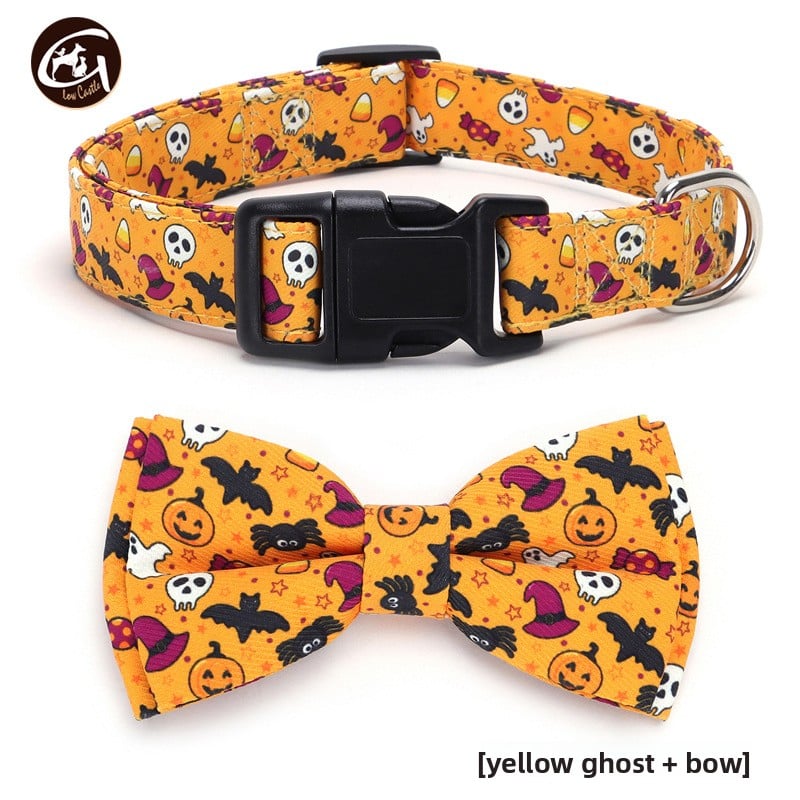 Halloween pet collar