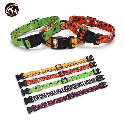Halloween pet collar